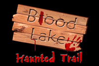 Blood Lake Sign Logo